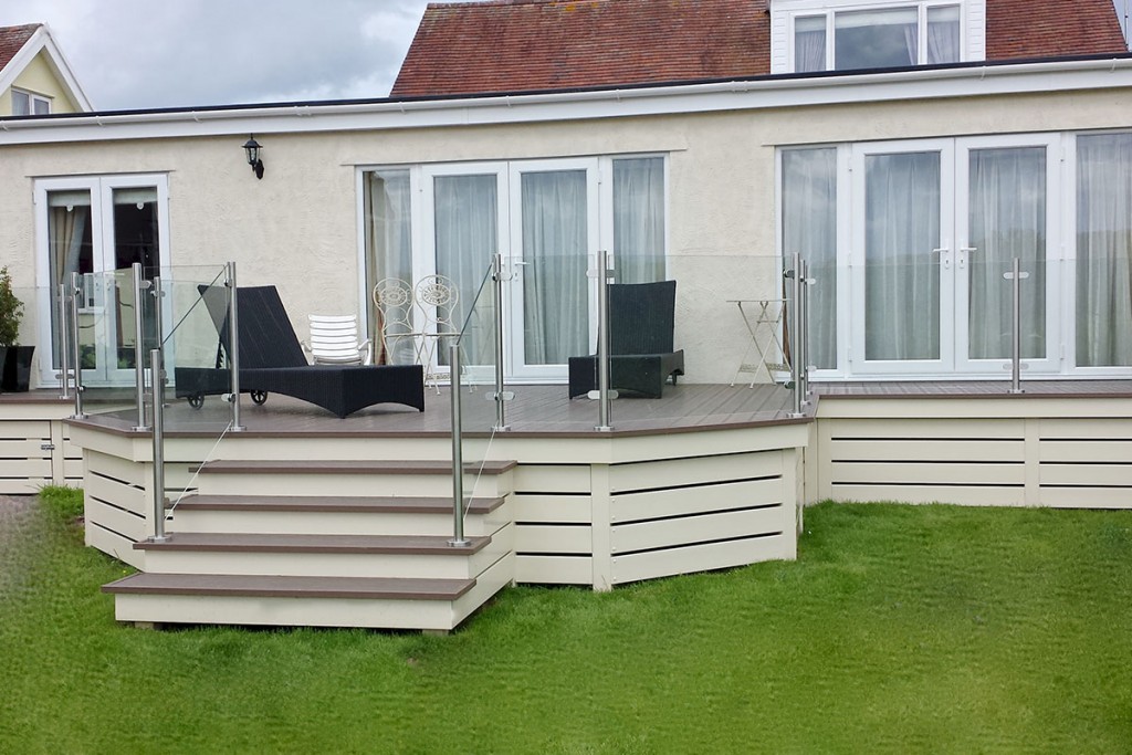 Large Home Decking Area